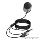 Wireless car receiver Hoco AUX Bluetooth with cable Jack 3,5 mm E150 metal gray
