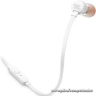 JBL T110 Vezetékes Fülhallgató – Pure Bass Hangzás 3.5 mm Jack Csatlakozóval