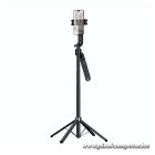 Selfie stick Hoco tripod with remote control 360 degree with auto face tracking K32 black