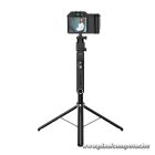 Selfie stick Hoco tripod with remote control 360 degree with auto face tracking K32 black