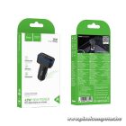 Hoco Z63A – 42W autós gyorstöltő LCD kijelzővel, USB-C + 2× USB-A