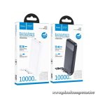 Hoco J163 10000mAh Power Bank – 4 beépített kábellel