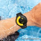 Smartwatch TITMO O-200 (GPS, AMOLED, bluetooth call, silicone strap) black