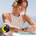 Smartwatch TITMO O-200 (GPS, AMOLED, bluetooth call, silicone strap) lavender
