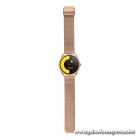 Smartwatch TITMO O-170 (AMOLED, bluetooth call, stainless steal gold mesh strap) gold