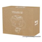 KERG Smart fehér elosztó kocka (3 db 230V-os aljzat + USB-A és USB-C töltő, 1,5 méteres vezetékkel, 16A/250V)