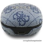 Guess 4G Classic Metal Logo TWS Fülhallgató – Bluetooth 5.4, ENC, Prémium Eco-bőr Kivitel