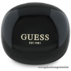 Wireless earphones TWS Guess Flat Classic Logo Electroplated black