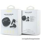 Wireless earphones TWS Guess Flat Classic Logo Electroplated black