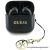 Wireless earphones TWS Guess Effect Printed Classic Logo & Charm black