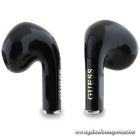 Wireless earphones TWS Guess Effect Printed Classic Logo & Charm black