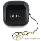 Wireless earphones TWS Guess Effect Printed Classic Logo & Charm black