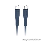 Cable USB C to USB C Forcell F-Energy QC4.0 PD 3A 60W Silicone 1 m C344 navy blue