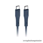 Cable USB C to USB C Forcell F-Energy QC4.0 PD 5A 100W Silicone 1 m C347 navy blue