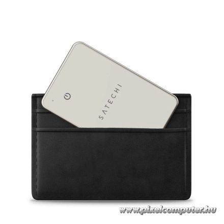 Locator compatible with Apple Find My Satechi card shape ST-LFAWCW sand