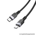 Hoco X109 – 60W USB-C – USB-C szilikon gyorstöltő kábel, 2 méter
