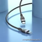 Hoco X109 – 60W USB-C – USB-C szilikon gyorstöltő kábel, 2 méter