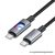 Hoco U144 – 60W USB-C – USB-C gyorstöltő kábel LED világítással, 1,2 méter