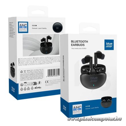 Wireless earbuds BLUE STAR ZEN ANC + ENC TX5 TWS black