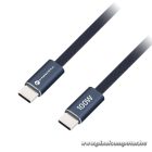 Cafule Flat USB-C – USB-C kábel 100 W – lapos csatlakozó, 5 A, 120 cm