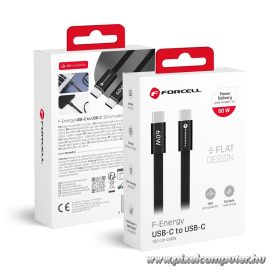 Cafule Flat USB-C – USB-C kábel 60 W