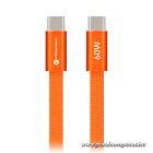 Cafule Flat USB-C – USB-C kábel 60 W 