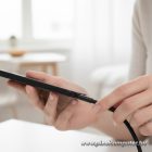 Cafule Flat USB-C – USB-C kábel 240 W – lapos csatlakozó, 5 A, 120 cm