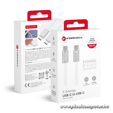 Cafule Color USB-C – USB-C Kábel PD 5A 240W 