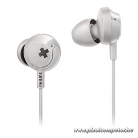   Philips SHE4305WT In-Ear Fülhallgató – 12.2 mm, BASS+ Technológia