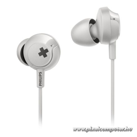 Philips SHE4305WT In-Ear Fülhallgató – 12.2 mm, BASS+ Technológia