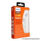 Philips SHE4305WT In-Ear Fülhallgató – 12.2 mm, BASS+ Technológia
