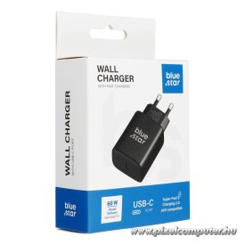   Blue Star USB-C 60W hálózati töltő – SFC 2.0 gyorstöltés és AVS technológia