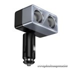 Hoco Z65 – Autós szivargyújtó elosztó 1→2, 240W teljesítménnyel