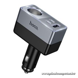   Hoco Z65A – 165W autós gyorstöltő elosztóval, 4 az 1-ben megoldás 12–24V rendszerhez