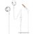 Wire earphones Jack 3,5 mm JBL T205 white
