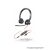 Wire headphones Jack 3,5 mm / USB A Poly Blackwire C3215 black