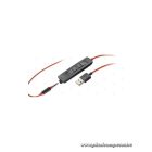 Poly Blackwire 3325 UC USB-A + 3,5 mm jack – Stabil vezetékes headset irodai és online munkához