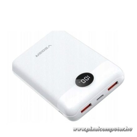 Veger S20 Power Bank 20 000 mAh – 22.5W gyorstöltés, 5 portos hordozható energia