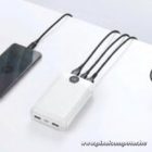 Veger S20 Power Bank 20 000 mAh – 22.5W gyorstöltés, 5 portos hordozható energia