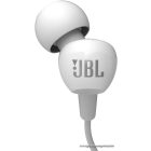 Wire earphones Jack 3,5 mm JBL C100Si white
