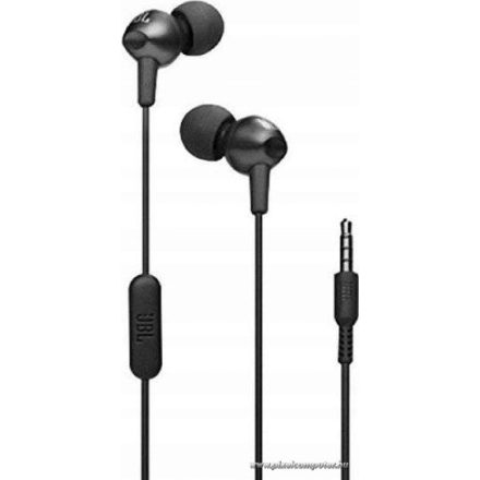 Wire earphones Jack 3,5 mm JBL C200Si black