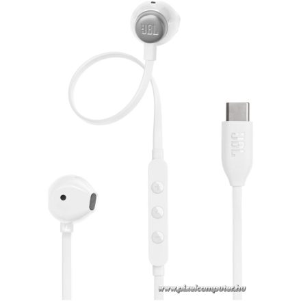Wire earphones USB C JBL 305C white