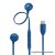 Wire earphones USB C JBL 305C blue