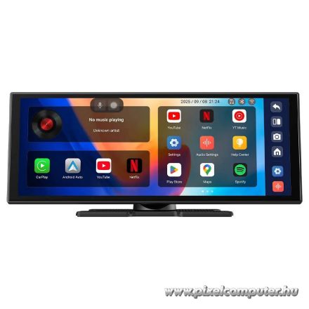 OTTOCAST N95C 11.4" Autós Multimédiás Kijelző – Vezeték Nélküli CarPlay, Android Auto, 4+32GB, Tolatókamera