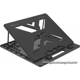 ART P14 fekete állítható laptop állvány