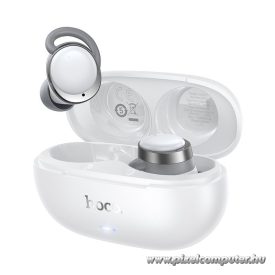   HOCO EW207 Wireless Bluetooth 6.0 fülhallgató – 7 óra használat, Hall switch támogatás, fehér