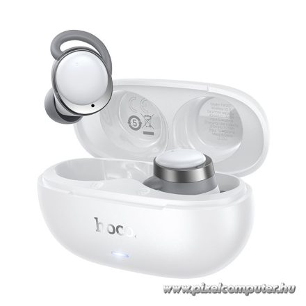 HOCO EW207 Wireless Bluetooth 6.0 fülhallgató – 7 óra használat, Hall switch támogatás, fehér