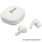 Wireless earphone GUESS TWS Script Metal Logo GUE005415 white