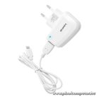 Phone charger Blue Star Lite USB A 1A 5W + cable USB A to Lightning TFK-TC-1095B white