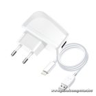 Phone charger Blue Star Lite USB A 1A 5W + cable USB A to Lightning TFK-TC-1095B white